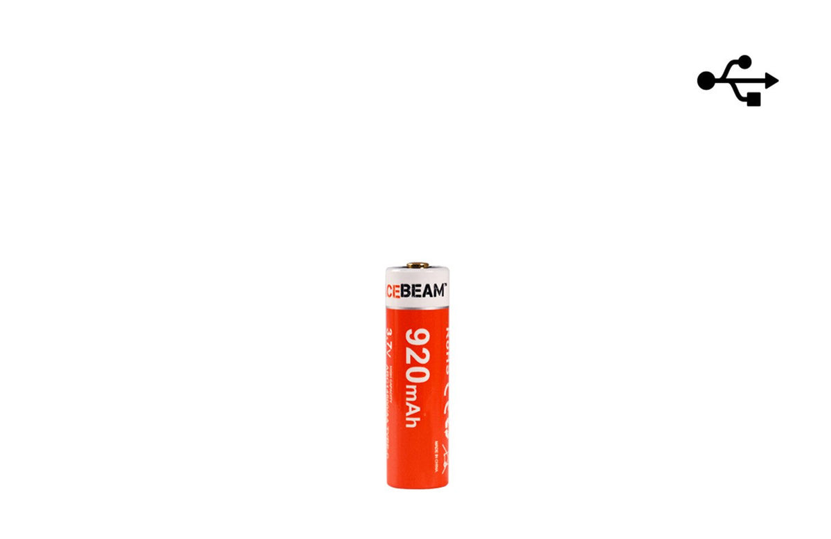14500 Lithium hleðslurafhlaða
