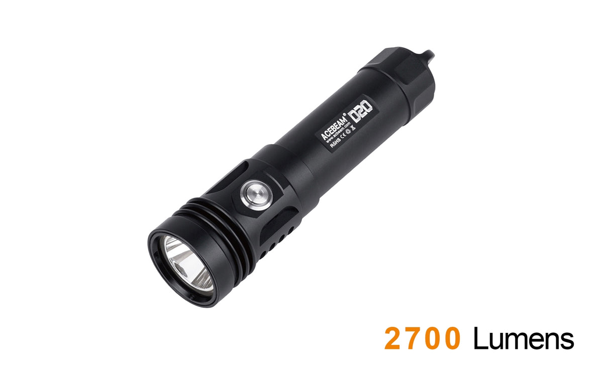 AceBeam D20 Kafaraljós