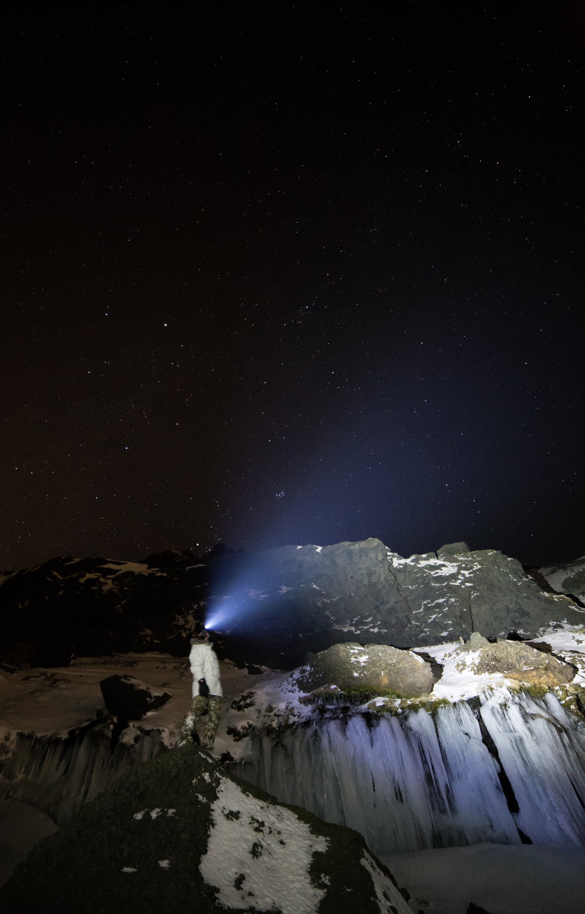 AceBeam H30 Höfuðljós (með hvítum, rauðum og CRI geisla)